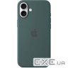 iPhone 16 Plus Silicone Case with MagSafe - Lake Green,Model A3314 (MYYH3ZM/A)