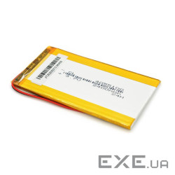 Літій-полімерний акумулятор 4*55*100mm (Li-ion 3.7В 2400мА&middot,год) (4055100) ) (4055100)