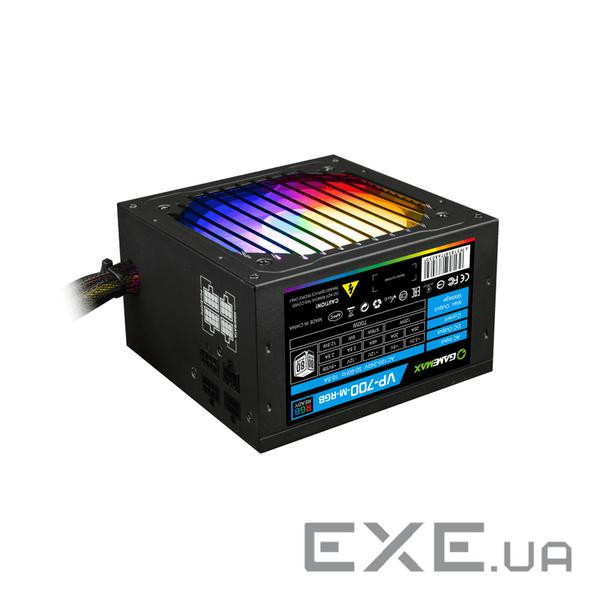 Блок живлення Gamemax 700W (VP-700-M-RGB)