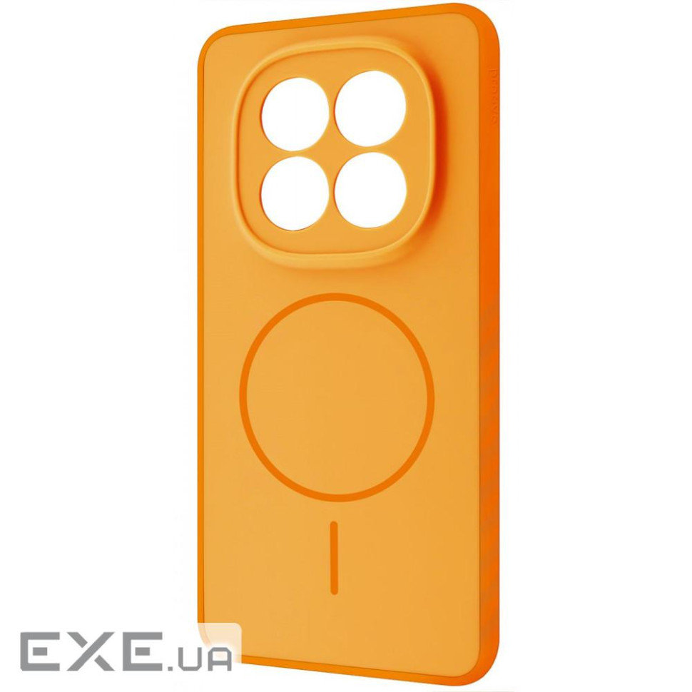 Чехол Proove Softline Case with Magnetic Ring Xiaomi Redmi Note 15 Pro 4G orange (PCLCXRP15410)