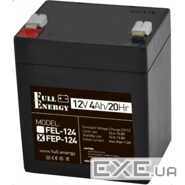 Акумуляторна батарея Full Energy FEP-124 12V 4AH AGM