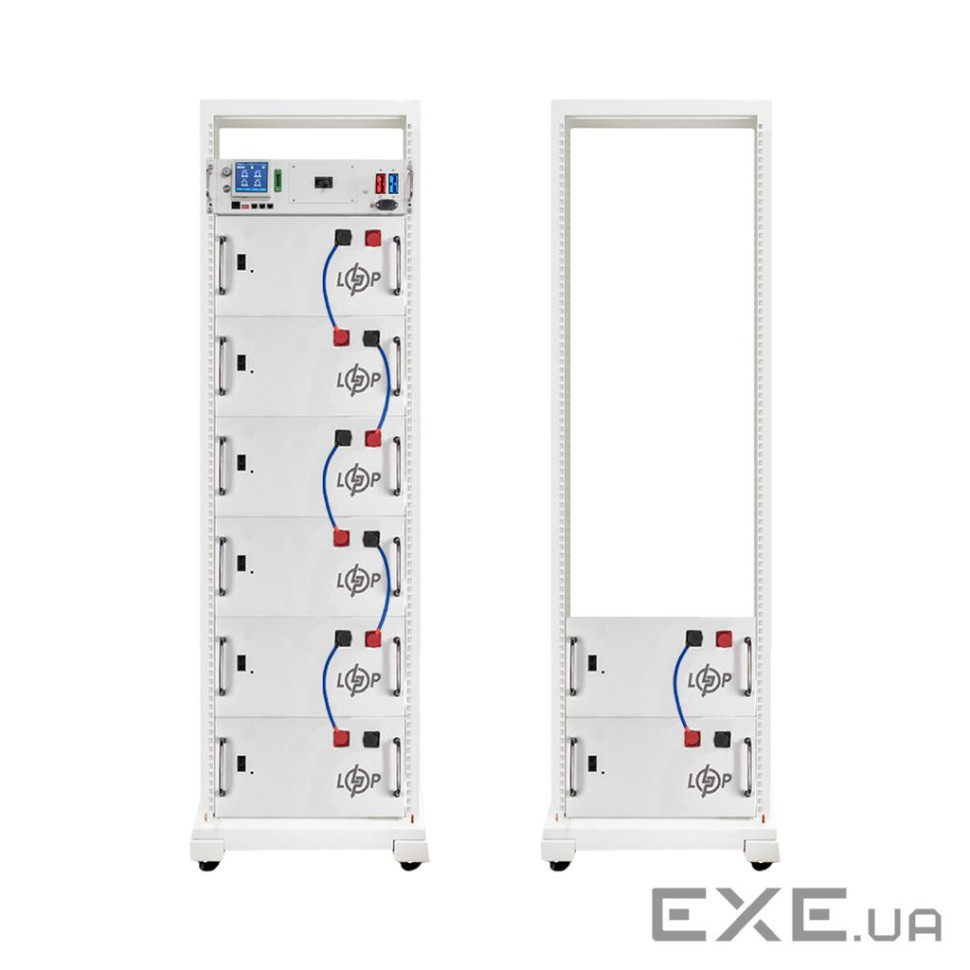 Аккумулятор LP LiFePO4 Battery HVM 409,6V 280Ah (114688 Wh) BMS 125А AB Lrack white (38407)