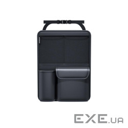 Автомобільний органайзер CABULE на сидіння, 46x33см, кріплення до сидінь ременями, (CABULE-4633-Bl)