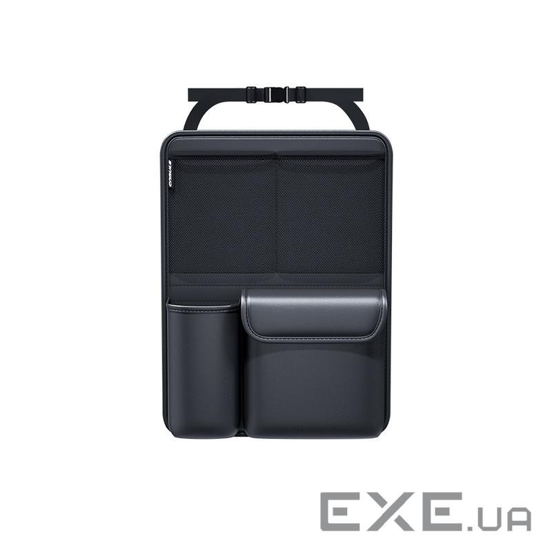 Автомобільний органайзер CABULE на сидіння, 46x33см, кріплення до сидінь ременями, (CABULE-4633-Bl)