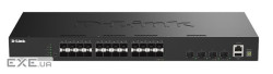 Комутатор D-Link DGS-1530-28S 24xSFP, 4xSFP+, Керований, L2+