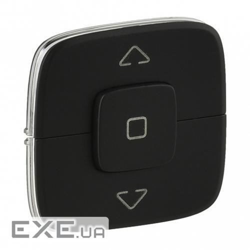 Клавіша вимикача Legrand Valena IN*MATIC ALLURE для жалюзі, антрацит (755148) (755148)