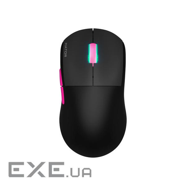 Миша ігрова HATOR Quasar 2 Ultra 4K Wireless Black/Pink (HTM570BP)
