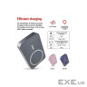 Батарея універсальна EMOS 10000mAh WI1046, 20W, Wireless, grey (B0551GY)
