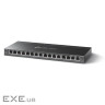 Комутатор 16-портовий гігабітний настільний із Po E+ TP-Link, TL-SG116P TP-LINK TL-SG116P Po E+ TP-Link, TL-SG116P TP-LI