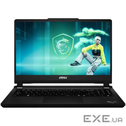 ноутбук 15.6FMI_144Hz/C7-240H/16/512/RTX 5050 8GB/ DOS/Platinum Gray MSI Cyborg 15 (9S7-15T111-243)
