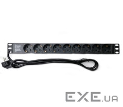 Блок розеток CSV 1U (WT-2261A-GER-9WAY) 9 розеток (CSV-WT-2261A-GER-9WAY)