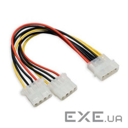 Кабель живлення Lucom внутрішній MoleX 1x2 M/F (Splitter),0.20m 4pin Y-form (62.09.8095-1)