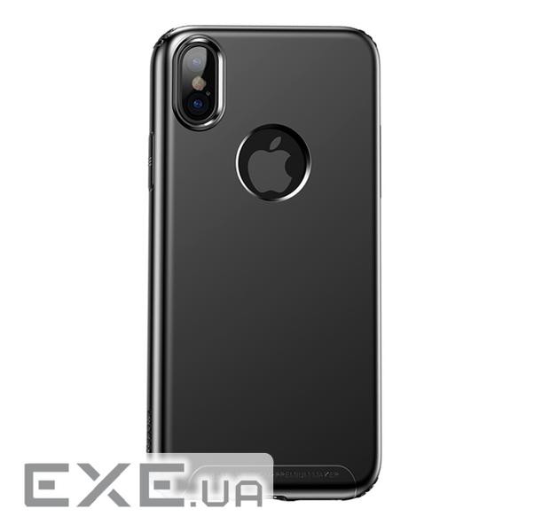 Чехол Baseus для iPhone X/Xs Soft Case Black (WIAPIPHX-SJ01)