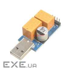 USB WatchDog сторожовий таймер два реле на перезавантаження / включення + кабель червоно-син (WTDMN)