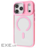 Чехол Proove Clear Essence Case with Magnetic Ring iPhone 17 Pro pink sand (PCCEIP17P028)