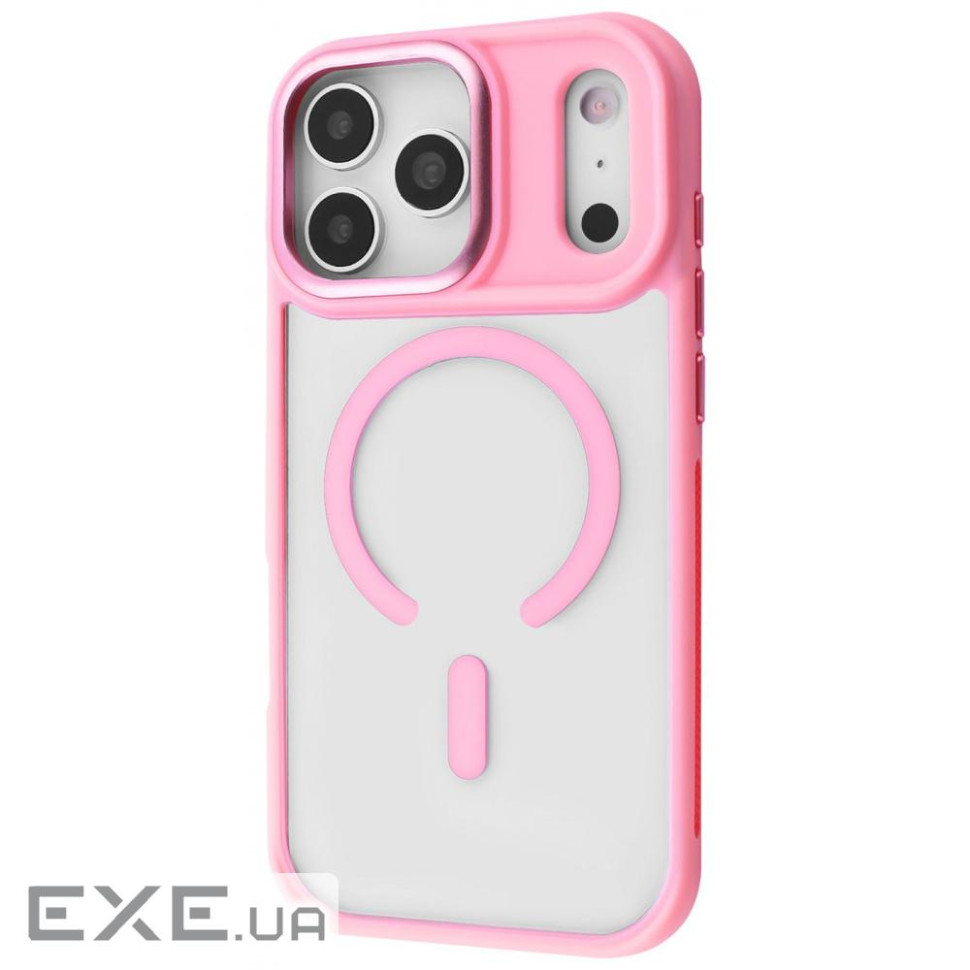 Чехол Proove Clear Essence Case with Magnetic Ring iPhone 17 Pro pink sand (PCCEIP17P028)