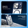 Чехол Proove Clear Essence Case with Magnetic Ring iPhone 17 Pro pink sand (PCCEIP17P028)