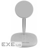 Зарядний пристрій Canyon wireless charger WCS-205 15W Qi2 2in1 White (CNS-WCS205W)