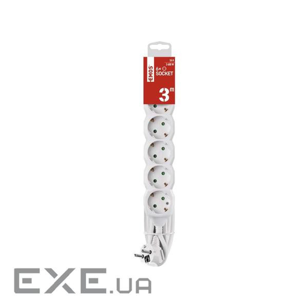 Мережевий подовжувач EMOS P0623R