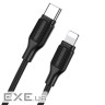 Кабель BOROFONE BX42 Encore Lightning 1m 3A Black (BX42LB)