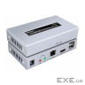 Адаптер HDMI extender 100m UHD 4K/60Hz CAT5E/6 + USB 2.0 Dtech (DT-7051)