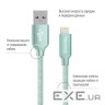 Дата кабель USB 2.0 AM to Lightning 2.0m mint ColorWay (CW-CBUL007-MT)