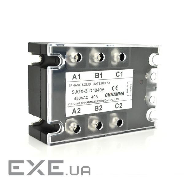 Трифазне твердотільне реле SSR / SJGX-3 D4840A SSR / SJGX-3 D4840A