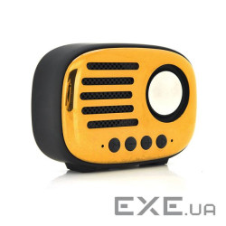 Колонка A4 Bluetooth 4.1 до 10m, 1х 5W, 4&Omega,, 600mAh, &ge,90dB, TF (YT-BTS-A4-3127 Gold)