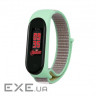 Ремінець BeCover Nylon Style для Xiaomi Mi Smart Band 5/Mi Smart Band 6 Green/Sand (705419)