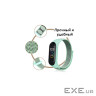 Ремінець BeCover Nylon Style для Xiaomi Mi Smart Band 5/Mi Smart Band 6 Green/Sand (705419)