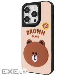 Чехол WAVE Doodle Case iPhone 15 Pro bear (63528 bear)