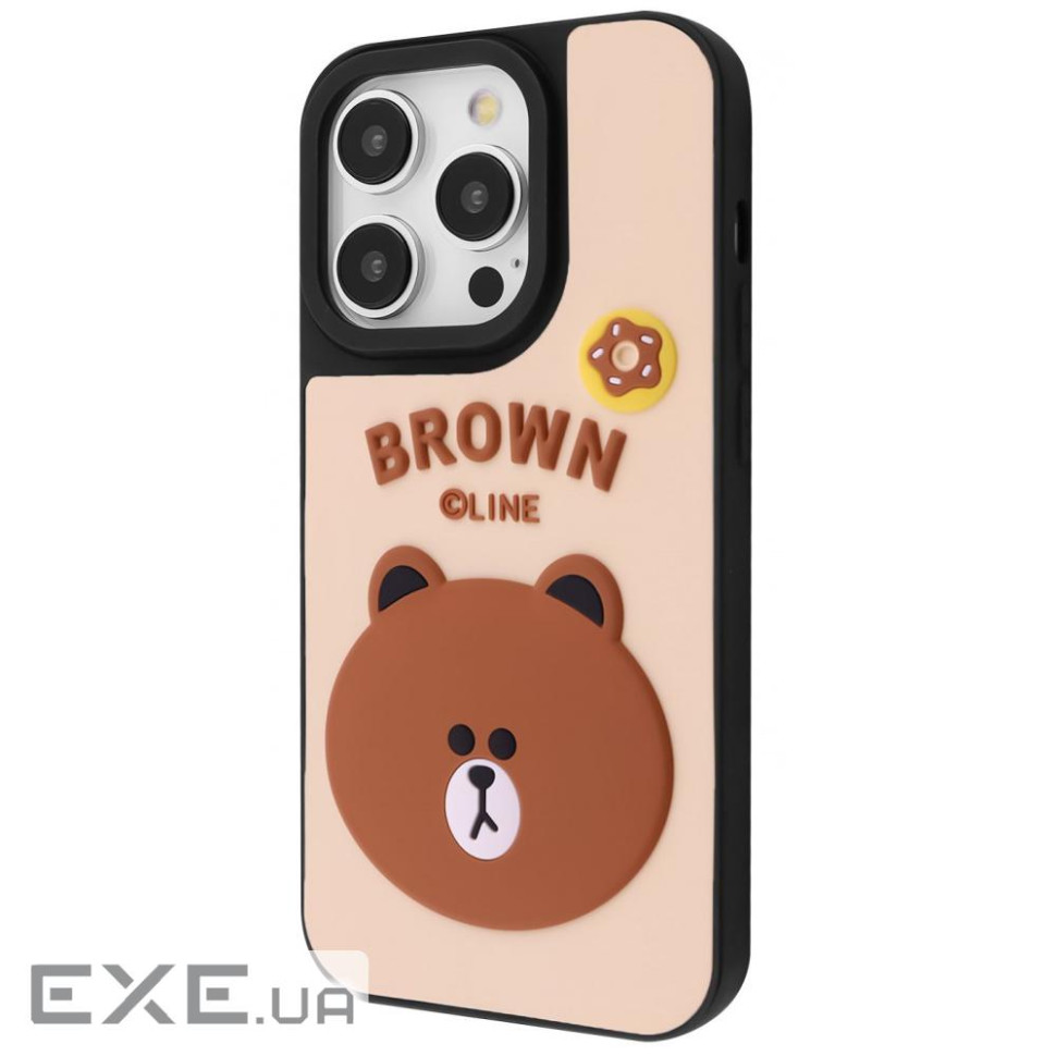 Чехол WAVE Doodle Case iPhone 15 Pro bear (63528 bear)