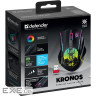 Мишка Defender Kronos GM-695, бездротова, ігрова, 7кн., 1600 dpi., 400 mAh, чорна (52695)