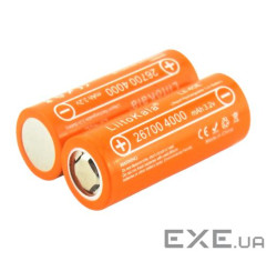 Аккумулятор 26700 Lifepo4 LiitoKala Lii-40E, 4000mah （4100-4200mah）, 3.2V (2.75-4.2V), Orange, 71mm