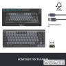 Клавіатура бездротова Logitech MX Mechanical Mini Minimalist Graphite (920-010780)