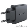 Зарядний пристрій Acefast 2xUSB 30W (USB-C+USB-A) Gan A69 ultra-thin Fast Charger Black (6974316282709)