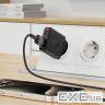 Зарядний пристрій Acefast 2xUSB 30W (USB-C+USB-A) Gan A69 ultra-thin Fast Charger Black (6974316282709)