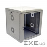 Шафа 12U, 600х600х610 мм (Ш * Г * В), акрилове скло, сірий (UA-MGSWA126G)