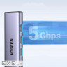 Док-станція USB3.1 Type-C --> HDMI 60Hz/3xUSB-А 3.0/Type-C/PD 100W 5-in-1 CM511 Ugreen (15597)