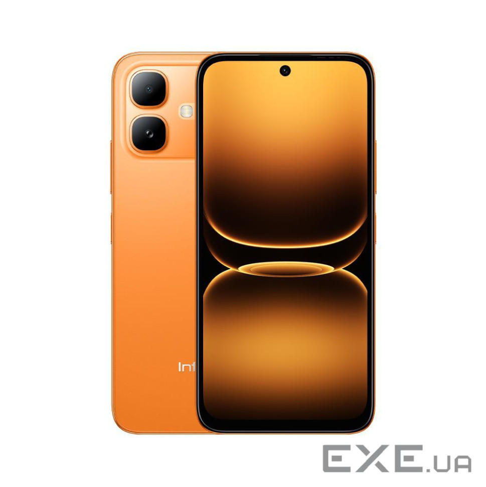 Мобільний телефон SMART 20 4/64 X6840B SUNLIKE ORANGE INFINIX (X6840B 4/64 SUNLIKEORANGE)