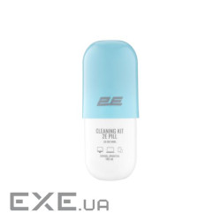 Спрей для очищення 2E PILL 140ml for office equipment +Microfibre 20 cm, white-blue (2E-SK140BL)