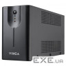 Джерело безперебійного живлення Vinga LED 600VA metal case with USB (VPE-600MU)