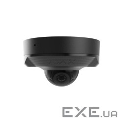 Камера відеоспостереження Ajax DomeCam Mini (8/4.0) black