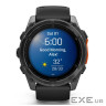 Смарт-годинник Garmin fenix 8 51mm, AMOLED, Glass/SS, SlateGray Steel/Black,BlkBnd, G (010-02905-00)