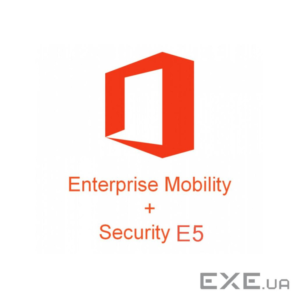 Системна утиліта Microsoft Enterprise Mobility + Security E5 P1Y Annual L (CFQ7TTC0LFJ1_0001_P1Y_A)