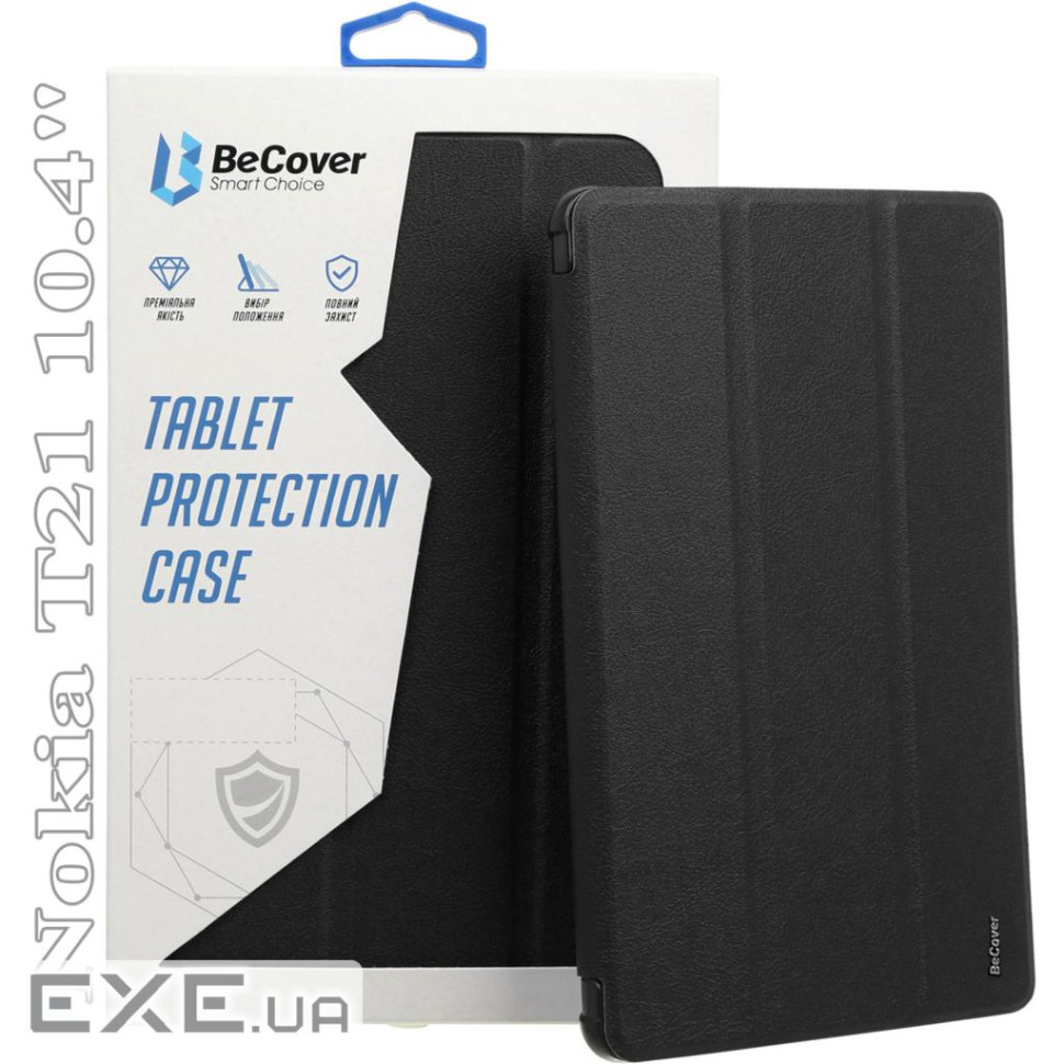Чохол до планшета BeCover Smart Case Nokia T21 10.4" Black (709555)
