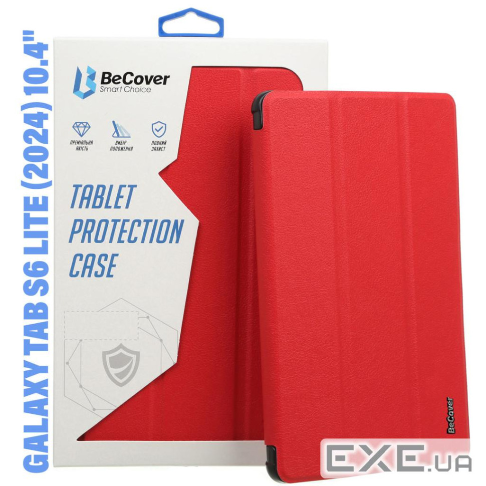 Чохол до планшета BeCover Smart Case Samsung Tab S6 Lite (2024) 10.4" P620/P625/P627 Red (710817)