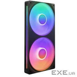 Повітряне охолодження для ПК NZXT, F240 RGB Core Fan (Single Frame) - Black (RF-U24HF-B1) NZXT, F240 RGB Core Fan (Singl