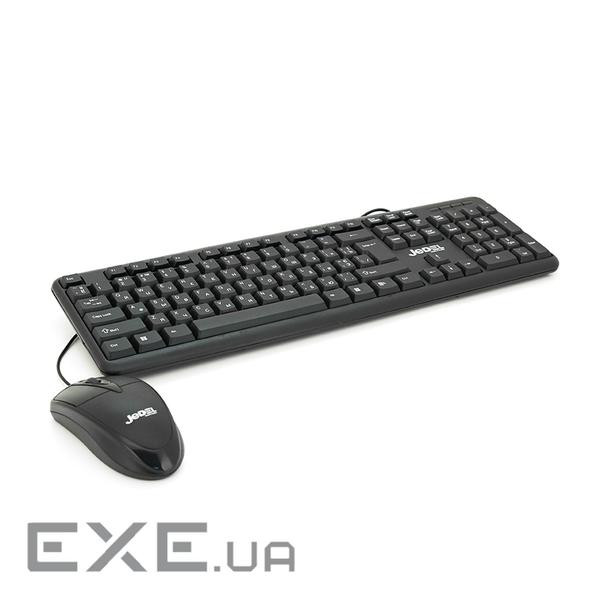 Комплект дротовий KB+Mouse JEDEL G10, USB, (Eng / Pyc), Box