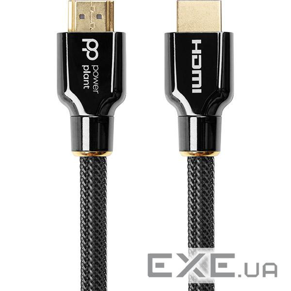 Кабель POWERPLANT Ultra HD 8K eARC HDMI v2.1 5м Black (CA913220)